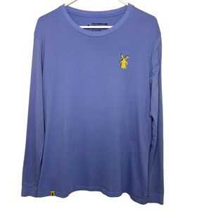 Dutch Bros Purple Long Sleeve Tee w/Yellow MEDIUM+XL DB 1992